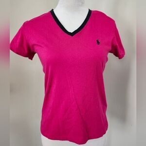 Ralph Lauren Sport v neck t shirt, S